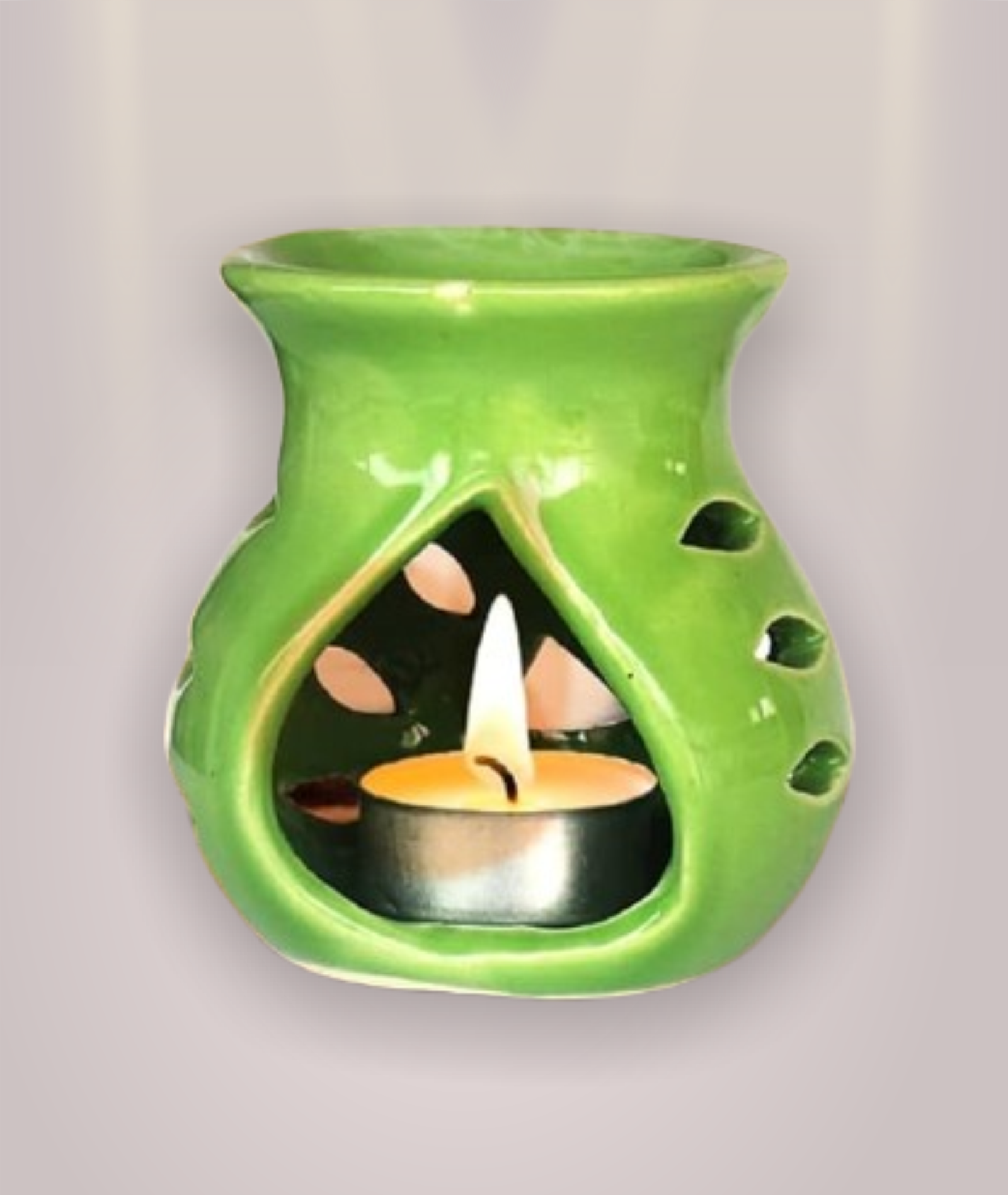 Ceramic Aroma Burner Coming with 1pc Candle & 1pc Aroma Oil